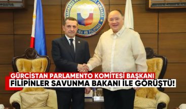 Gürcistan Parlamento Komitesi Başkanı, Filipinler Ulusal Savunma Bakanı ile İlişkileri Görüştü