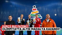 Gürcü Buz Patenci, Avrupa Gençlik Olimpiyat Festivali’nde Tarihi Altın Madalyayı Kazandı