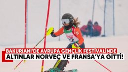 Bakuriani’de Avrupa Gençlik Olimpik Festivali’nde Alp Disiplini Altınları Norveç ve Fransa’ya Gitti