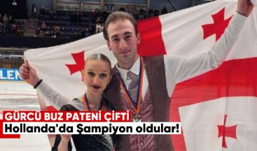 Gürcü Artistik Buz Pateni Çifti Hollanda’daki Challenge Cup’ta Şampiyon Oldu
