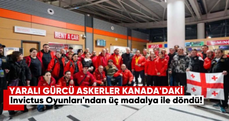Yaralı Gürcü Askerler, Kanada’daki Invictus Oyunları’ndan Üç Madalya ile Döndü