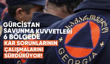 Güricstan’da Savunma Kuvvetleri 6 Bölgede Çalışmalarını Sürdürüyor
