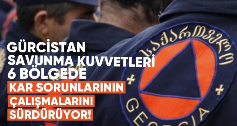 Güricstan’da Savunma Kuvvetleri 6 Bölgede Çalışmalarını Sürdürüyor