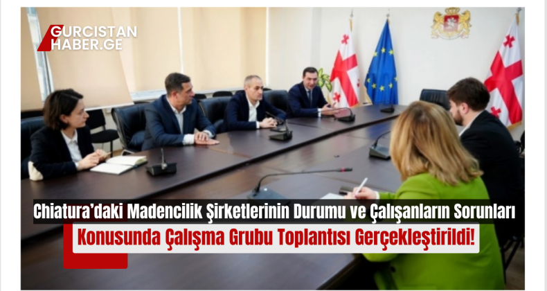 Chiatura’daki Madencilik Şirketlerinin Durumu ve Çalışanların Sorunları Konusunda Çalışma Grubu Toplantısı Gerçekleştirildi!