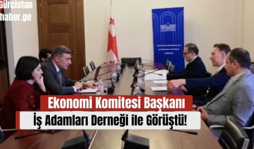 Ekonomi Komitesi Başkanı, İş Adamları Derneği ile Görüştü!