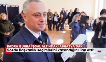 Badra Gunba, İşgal Altındaki Abhazya’daki Sözde Başkanlık Seçimlerini Kazandığını İlan Etti
