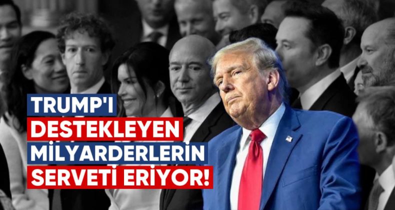 Trump’ı Destekleyen Milyarderlerin Serveti Eriyor