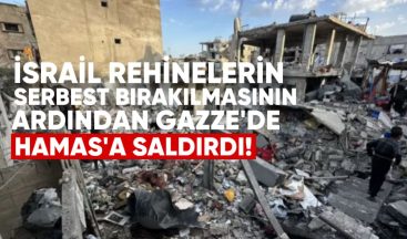 İsrail, Rehinelerin Serbest Bırakılmamasının Ardından Gazze’de Hamas’a Saldırdı