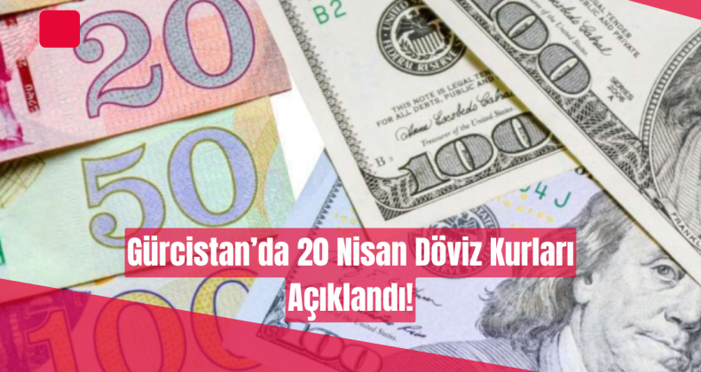 Gürcistan’da 20 Nisan Döviz Kurları Açıklandı!