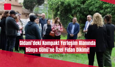 Gldani’deki Kompakt Yerleşim Alanında Dünya Günü’ne Özel Fidan Dikimi!