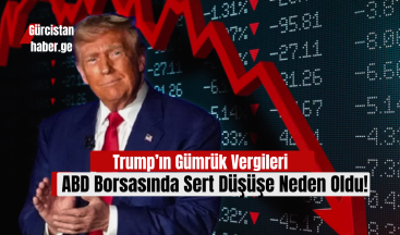 Trump’ın Gümrük Vergileri ABD Borsasında Sert Düşüşe Neden Oldu!