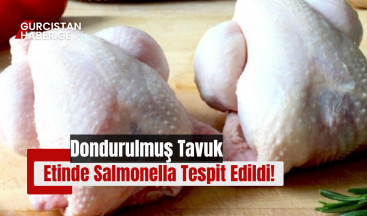 Dondurulmuş Tavuk Etinde Salmonella Tespit Edildi!