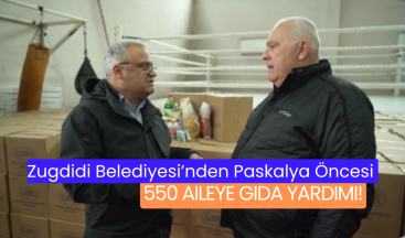 Zugdidi Belediyesi’nden Paskalya Öncesi 550 Aileye Gıda Yardımı!