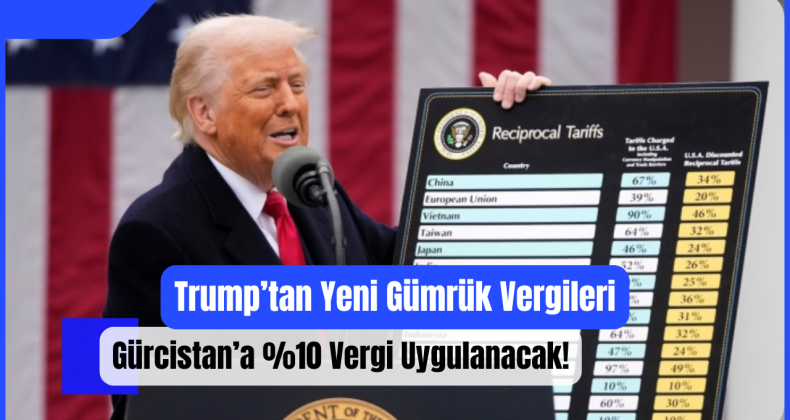 Trump’tan Yeni Gümrük Vergileri: Gürcistan’a %10 Vergi Uygulanacak!
