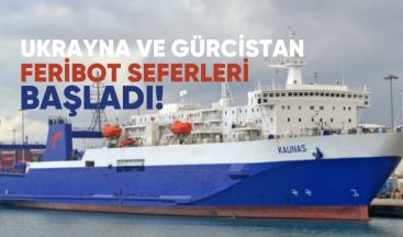 Ukrayna ile Gürcistan Arasında Feribot Seferleri Yeniden Başladı