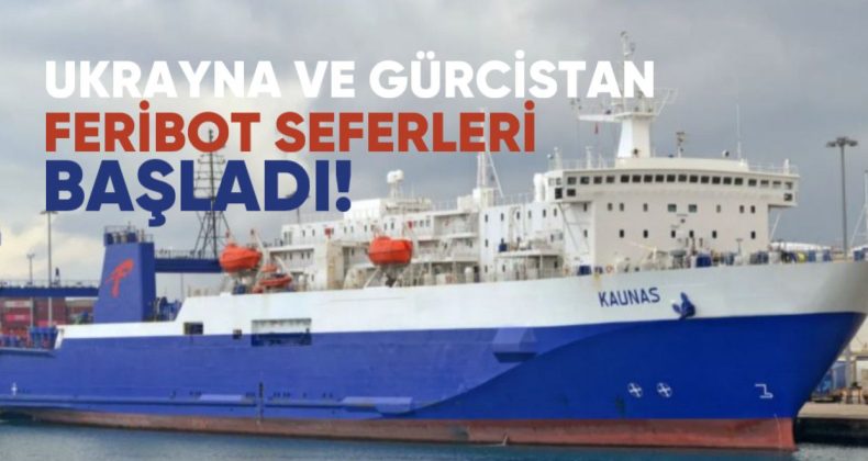Ukrayna ile Gürcistan Arasında Feribot Seferleri Yeniden Başladı