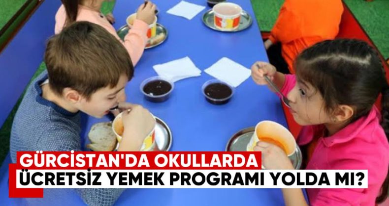 Gürcistan’da Okullarda Ücretsiz Yemek Programı Yolda mı? Bakanlık Hâlâ Değerlendiriyor