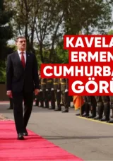 Mikheil Kavelashvili, Ermenistan Cumhurbaşkanı Vahagn Khachaturyan ile görüştü