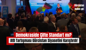 Demokraside Çifte Standart mı! AfD Tartışması Gürcistan Siyasetini Karıştırdı!