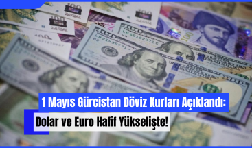 1 Mayıs Gürcistan Döviz Kurları Açıklandı: Dolar ve Euro Hafif Yükselişte!