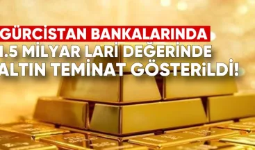 Gürcistan Bankalarında 1.5 Milyar Lari Değerinde Altın Teminat Gösterildi