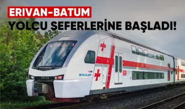 Erivan-Batum Yolcu Treni Seferlerine Başladı