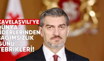 Kavelaşvili’ye Dünya Liderlerinden Bağımsızlık Günü Tebrikleri
