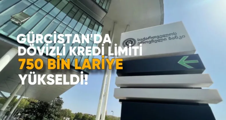 Gürcistan’da Dövizli Kredi Limiti 750 Bin Lariye Yükseldi
