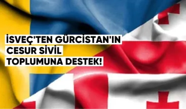 İsveç’ten Gürcistan’ın cesur sivil toplumuna destek