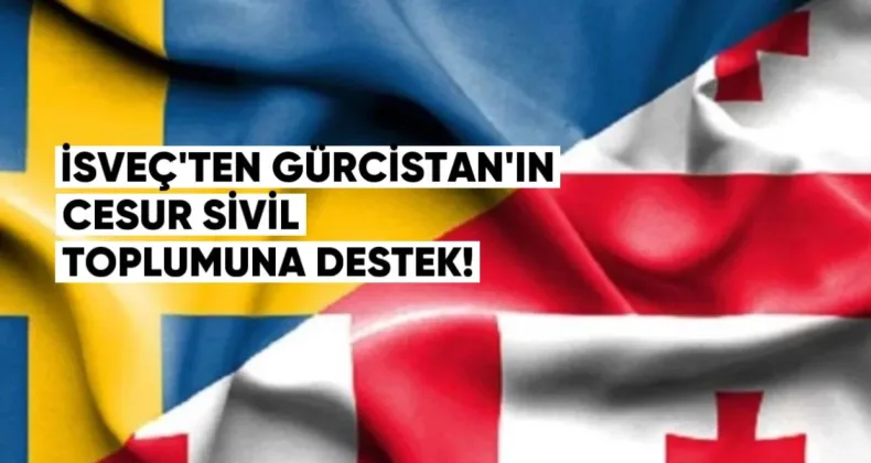 İsveç’ten Gürcistan’ın cesur sivil toplumuna destek