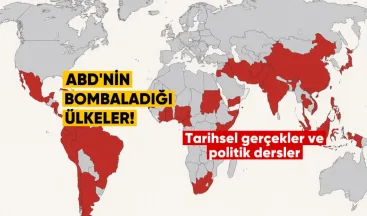ABD’nin 1945-2025 Arasında Bombaladığı Ülkeler: Tarihsel Gerçekler ve Politik Dersler