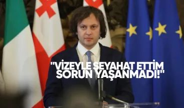Kobakhidze: “Vizeyle Seyahat Ettim, Herhangi Bir Sorun Yaşanmadı”