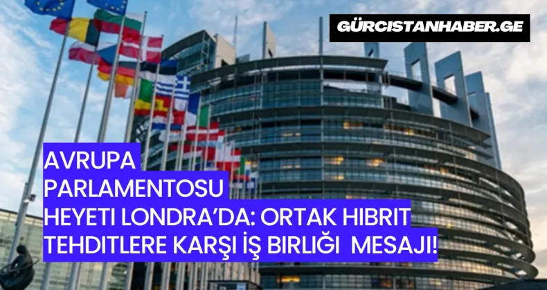 Avrupa Parlamentosu Heyeti Londra’da: Ortak Hibrit Tehditlere Karşı İş Birliği Mesajı!
