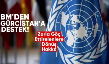 BM’den Gürcistan’a Destek: Zorla Göç Ettirilenlerin Dönüş Hakkı Tanındı