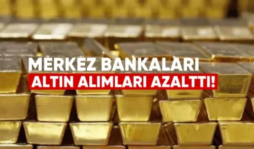 Merkez Bankaları Altın Alımlarını Azalttı
