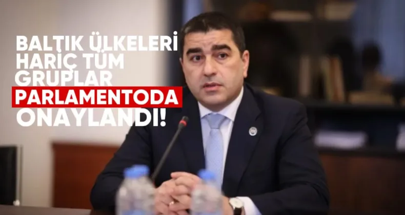 Baltık ülkeleri hariç tüm dostluk grupları Parlamento’da onaylandı
