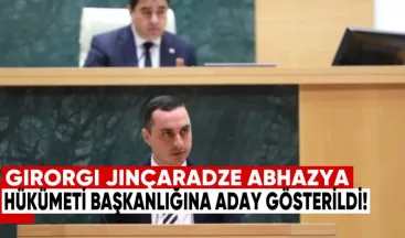 Giorgi Jinçaradze, Abhazya Hükümeti Başkanlığına aday gösterildi