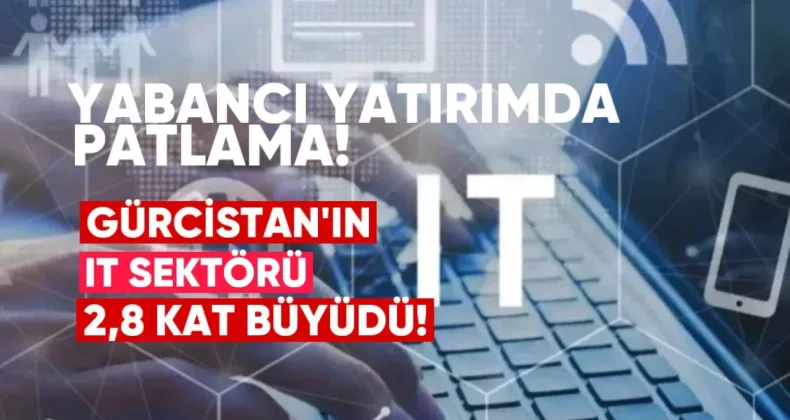Yabancı yatırımda patlama: Gürcistan’ın IT sektörü 2,8 kat büyüdü