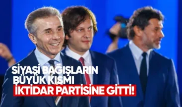 Siyasi bağışların büyük kısmı iktidar partisine gitti