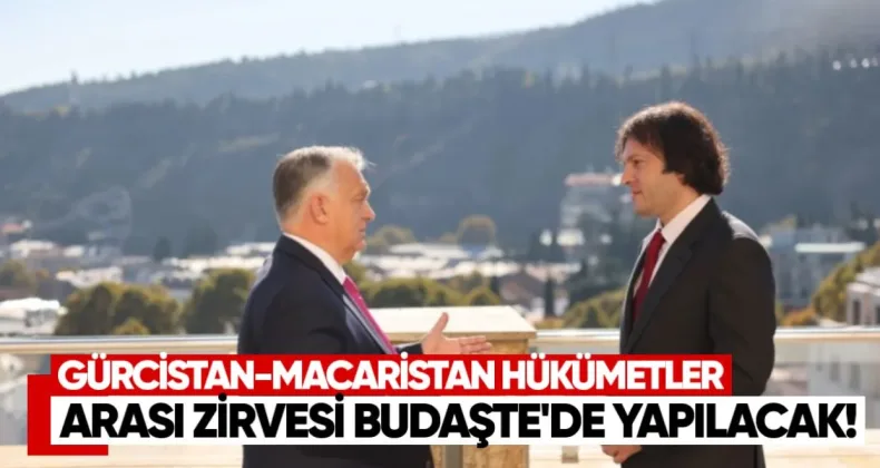 Gürcistan-Macaristan Hükümetlerarası Zirvesi Budapeşte’de Yapılacak