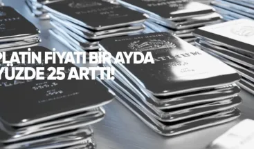 Platin fiyatı bir ayda yüzde 25 arttı: Talep patlaması ve arz krizi etkili