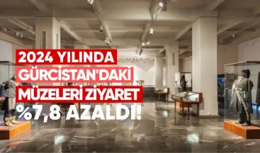 2024 yılında Gürcistan’daki müzeleri ziyaret edenlerin sayısı %7,8 azaldı