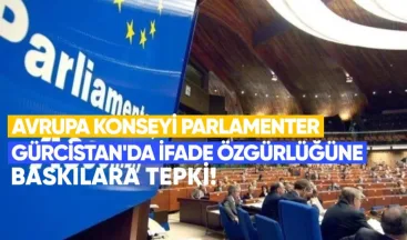 Avrupa Konseyi Parlamenter Meclisi (PACE) raportörlerinden Gürcistan’da ifade özgürlüğüne baskılara tepki