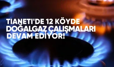 Tianeti’de 12 Köyde Doğalgaz Çalışmaları Devam Ediyor