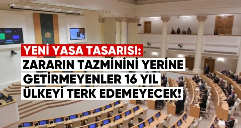 Yeni Yasa Tasarısı: Zararın Tazminini Yerine Getirmeyenler 16 Yıl Boyunca Ülkeyi Terk Edemeyecek