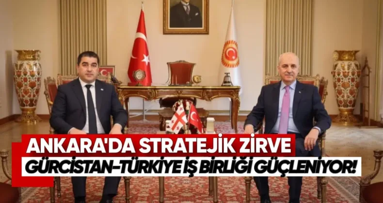 Ankara’da Stratejik Zirve: Gürcistan-Türkiye İş Birliği Güçleniyor