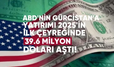 ABD’nin Gürcistan’a Yatırımı 2025’in İlk Çeyreğinde 39.6 Milyon Doları Aştı: En Fazla Pay ICT Sektöründe