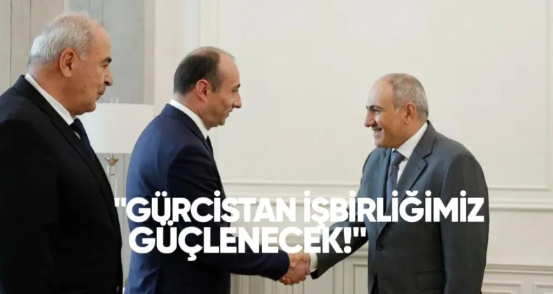 Paşinyan’dan Gürcistan İçişleri Bakanı’na: İş Birliğimiz Güçlenecek