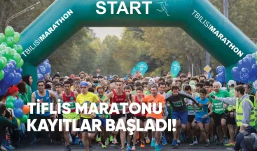 Tiflis Maratonu İçin Kayıtlar Başladı!