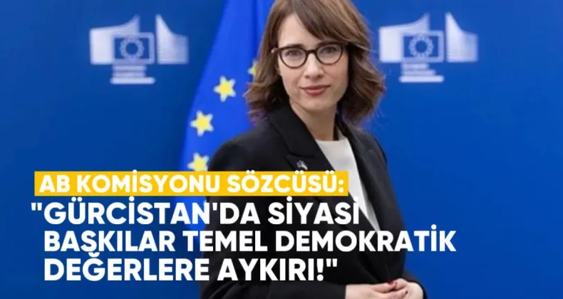 AB Komisyonu Sözcüsü: “Gürcistan’da Siyasi Baskılar Temel Demokratik Değerlere Aykırı”